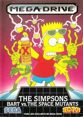 Simpsons, The - Bart vs box cover front